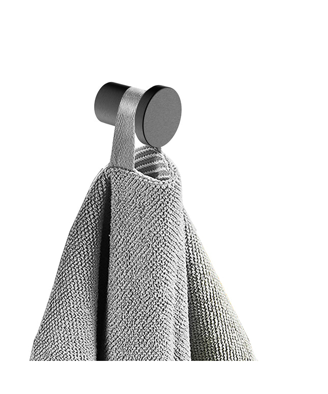 Wiesbaden Alonzo crochet porte-serviettes petit gunmetal - photo de détail | Schwertz & Co