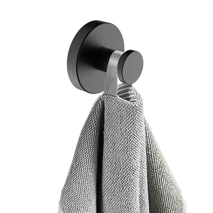 Wiesbaden Alonzo handdoekhaak groot gunmetal - detailfoto | Schwertz & Co