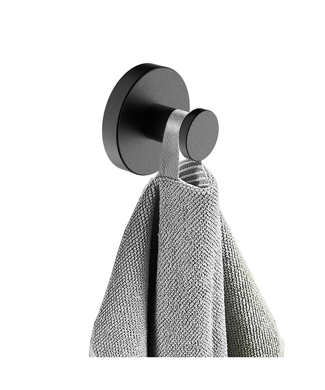 Wiesbaden Alonzo crochet porte-serviettes grand gunmetal - photo de détail | Schwertz & Co