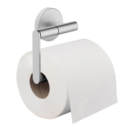 Wiesbaden Alonzo toiletrolhouder zonder klep RVS geborsteld - detailfoto | Schwertz & Co