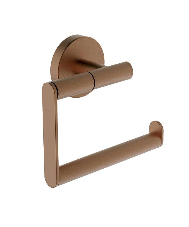 Wiesbaden Alonzo porte-rouleau papier WC sans volet cuivre brossé bronze | Schwertz & Co
