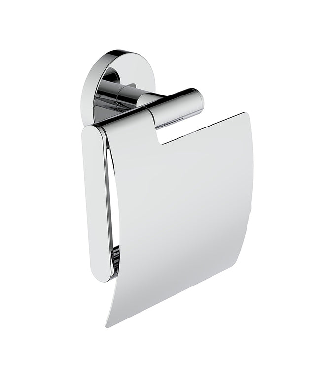 Wiesbaden Alonzo porte-papier WC avec rabat chromé | Schwertz & Co