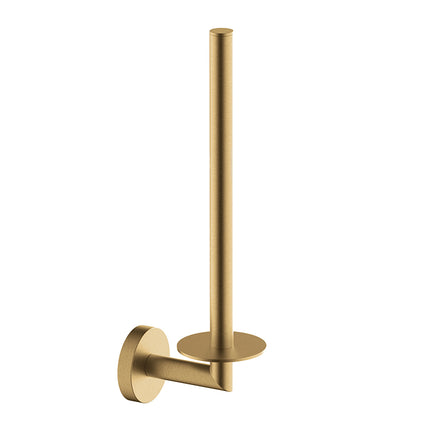 Wiesbaden Alonzo reserverolhouder 2 rollen geborsteld messing PVD | Schwertz & Co