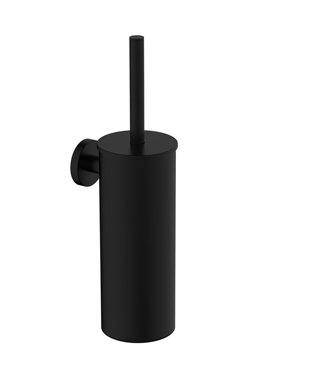 Brosse WC avec support Wiesbaden Alonzo noir mat | Schwertz & Co