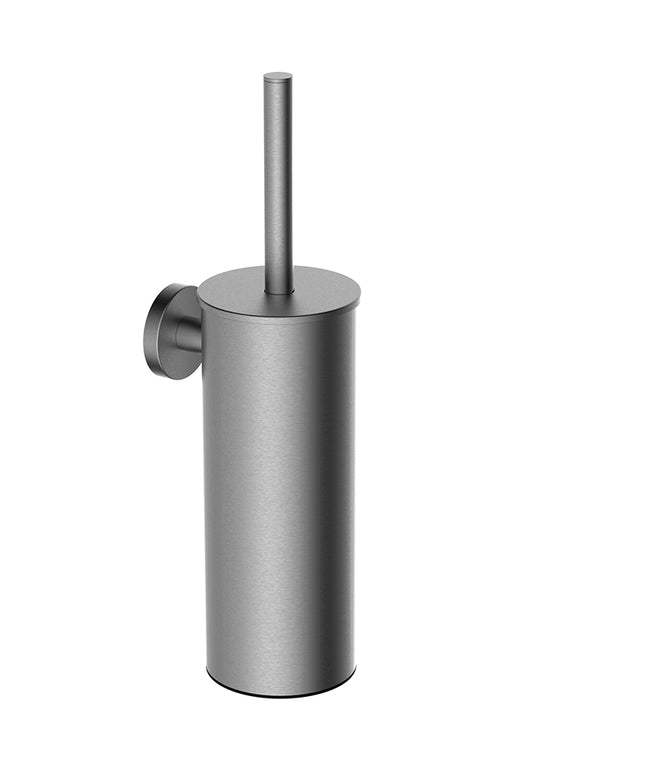 Brosse WC avec support Wiesbaden Alonzo inox brossé | Schwertz & Co