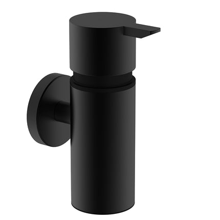 Wiesbaden Alonzo zeepdispenser 90 ml mat zwart | Schwertz & Co