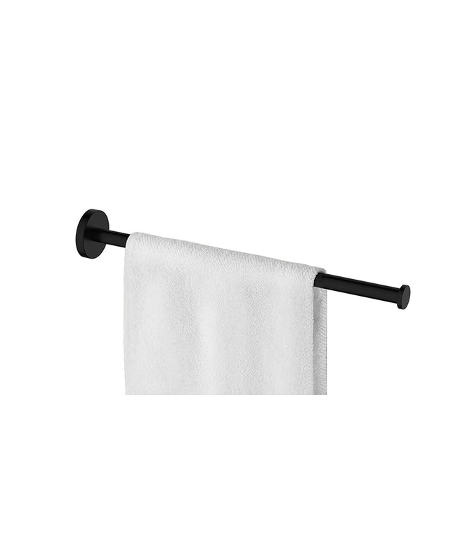 Wiesbaden Alonzo handdoekrek 1-armig mat zwart - detailfoto | Schwertz & Co