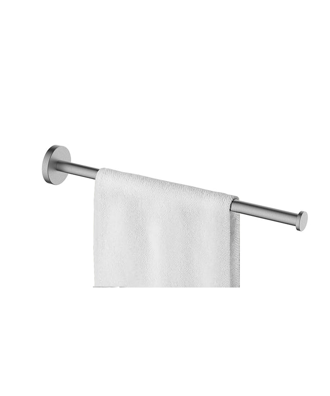 Wiesbaden Alonzo handdoekrek 1-armig RVS geborsteld - detailfoto | Schwertz & Co
