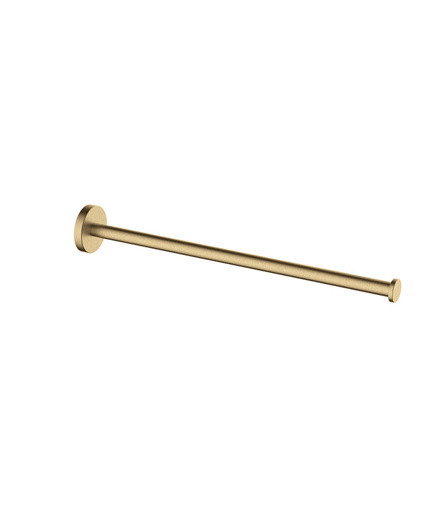 Wiesbaden Alonzo handdoekrek 1-armig 38 cm geborsteld messing PVD | Schwertz & Co
