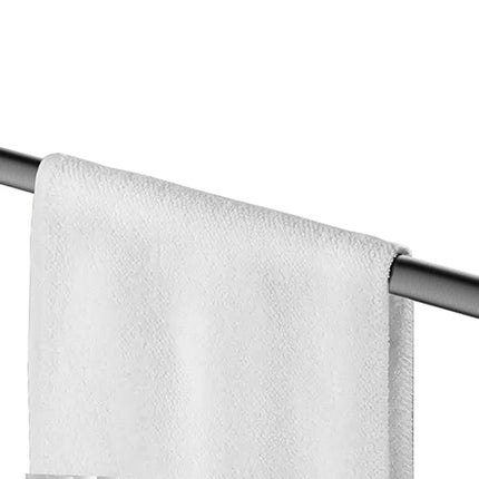 Wiesbaden Alonzo handdoekrek 1-armig gunmetal - detailfoto | Schwertz & Co