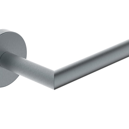 Wiesbaden Alonzo toiletrolhouder vaste arm gunmetal | Schwertz & Co
