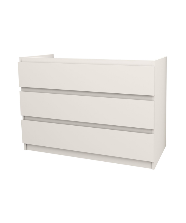 ALONI JUPITER wastafelonderkast – 120 cm – Mat wit – Softclose