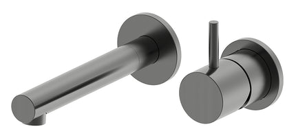 Wiesbaden Style inbouw wastafelkraan gunmetal | Schwertz & Co