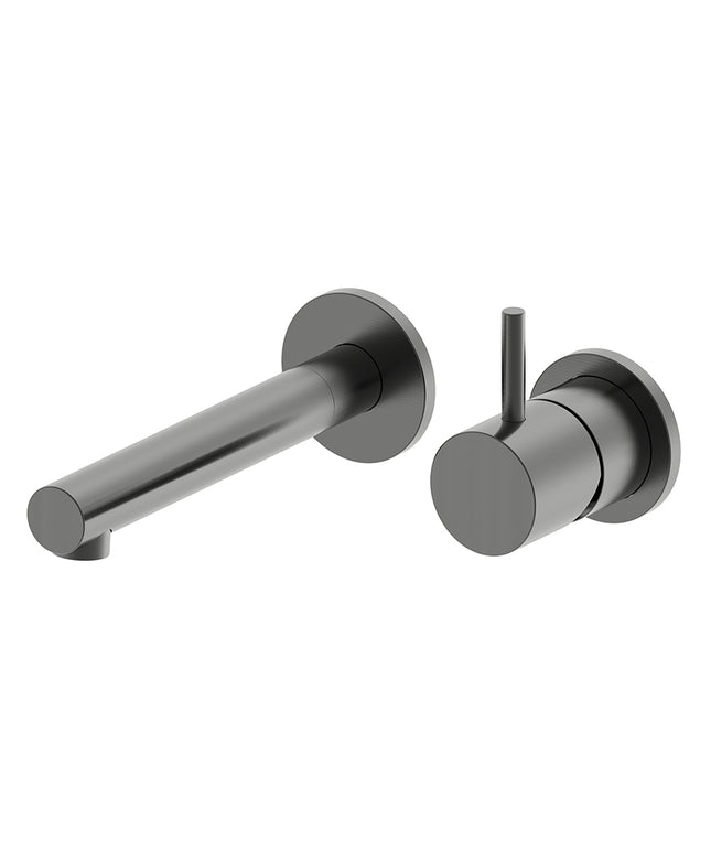 Wiesbaden Style inbouw wastafelkraan gunmetal | Schwertz & Co