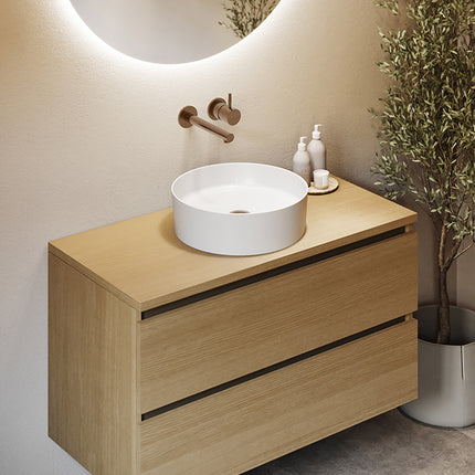 Wiesbaden Style inbouw wastafelkraan brons koper - detailfoto | Schwertz & Co