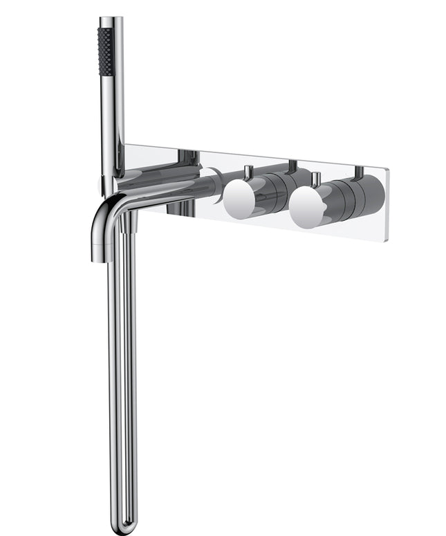 Wiesbaden Style badthermostaat inbouw chroom | Schwertz & Co