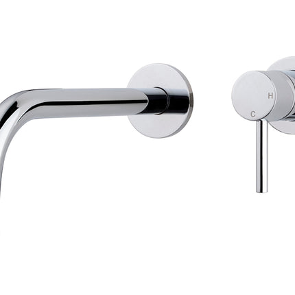 Wiesbaden Caral Slim afbouwdeel wastafelkraan met coldstart chroom | Schwertz & Co