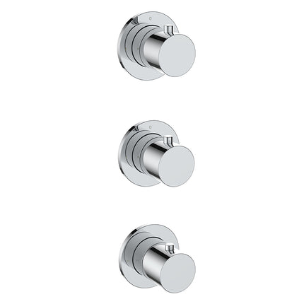 Wiesbaden Caral thermostatische douchekraan chroom - detailfoto | Schwertz & Co