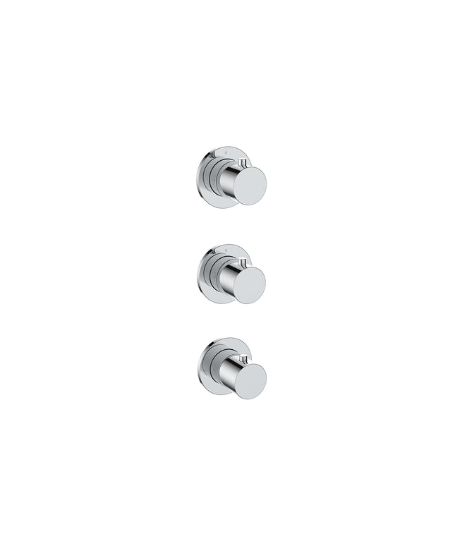 Wiesbaden Caral thermostatische douchekraan chroom - detailfoto | Schwertz & Co