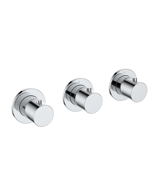 Wiesbaden Caral thermostatische douchekraan chroom | Schwertz & Co