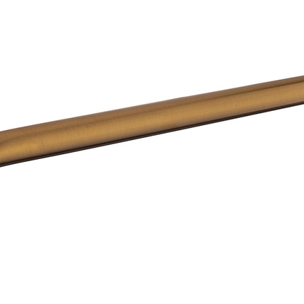 Wiesbaden UniMatch douchearm muurbevestiging 35 cm geborsteld brons koper | Schwertz & Co