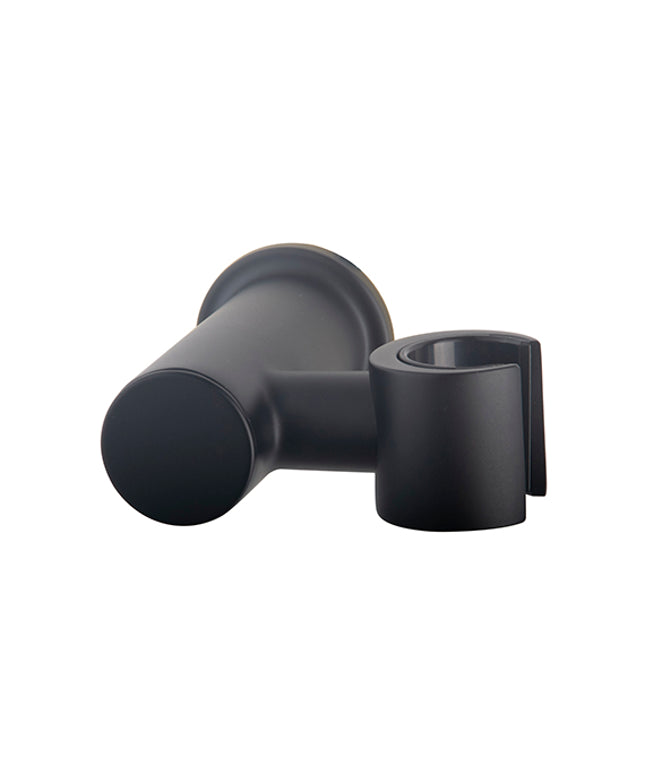 Wiesbaden UniMatch support de douchette mural orientable noir mat | Schwertz & Co