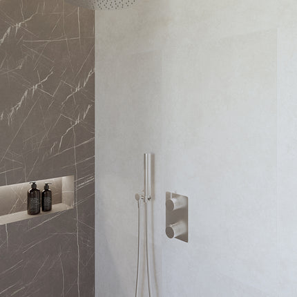 Wiesbaden Caral inbouwthermostaat doucheset 30 cm chroom | Schwertz & Co