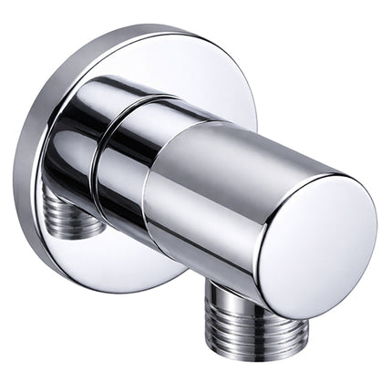 Wiesbaden UniMatch wandaansluitbocht rond 1/2 inch chroom | Schwertz & Co