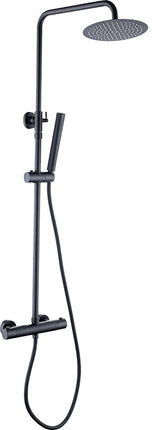 Xellanz Twenty eco regendoucheset rond mat zwart | Schwertz & Co