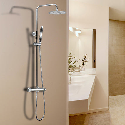 Xellanz Twenty eco regendoucheset rond chroom - detailfoto | Schwertz & Co