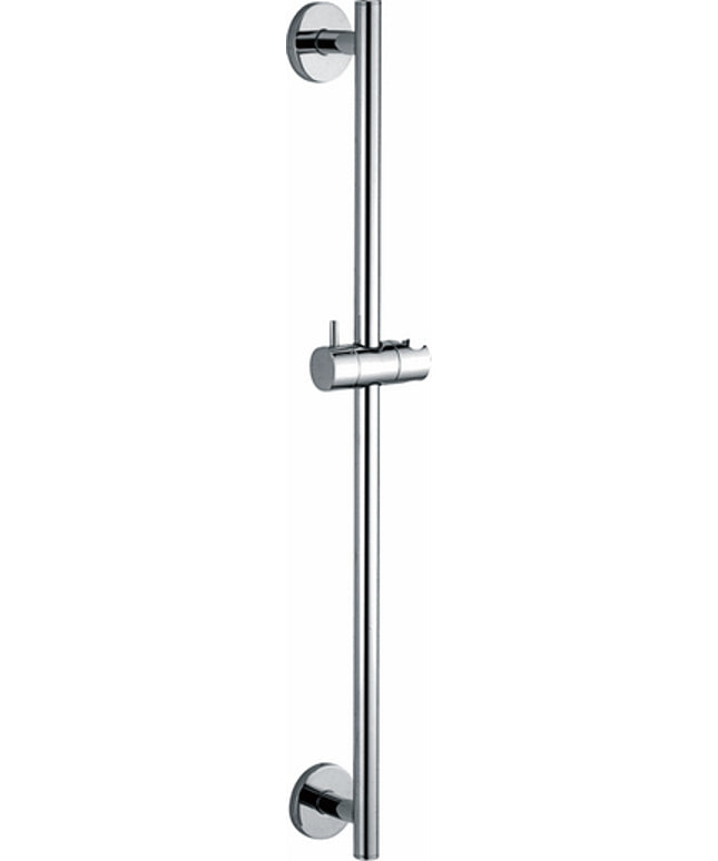 Xellanz barre de douche coulissante ronde 65 cm chromé | Schwertz & Co