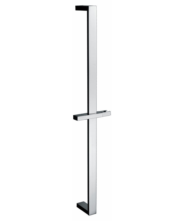 Xellanz barre de douche coulissante carrée 70 cm chromé | Schwertz & Co