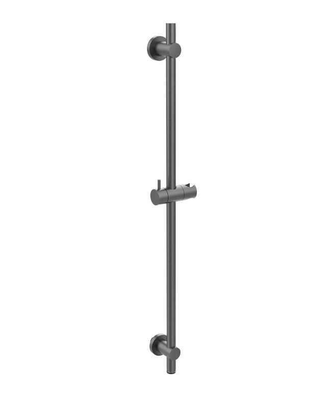 Wiesbaden UniMatch glijstang met wateraansluiting 76,5 cm gunmetal | Schwertz & Co