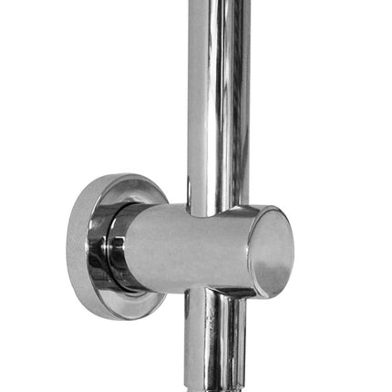Wiesbaden UniMatch glijstang met wateraansluiting 76,5 cm chroom - sfeerfoto | Schwertz & Co
