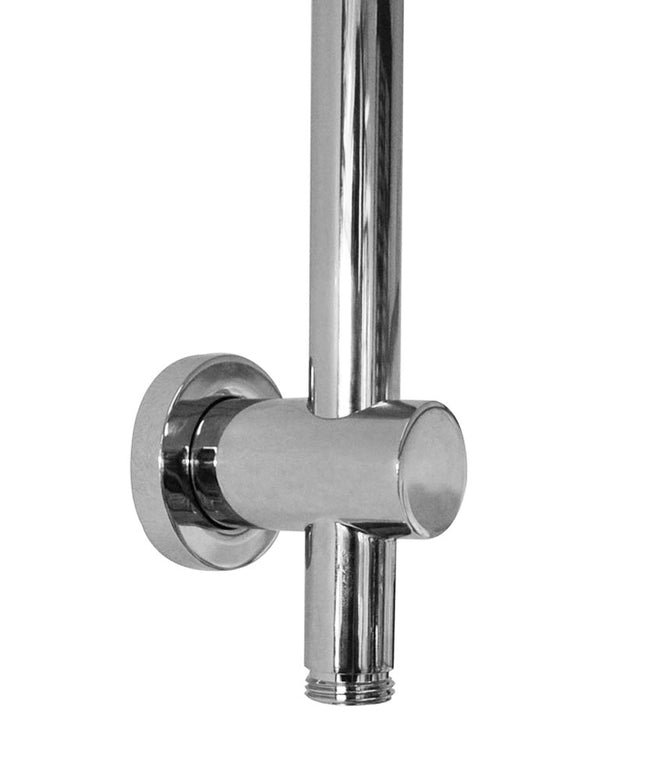 Wiesbaden UniMatch barre de douche coulissante avec raccord eau 76,5 cm chromé - photo d'ambiance | Schwertz & Co