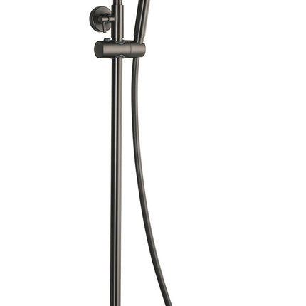 Xellanz Sen eco regendoucheset opbouw gunmetal | Schwertz & Co