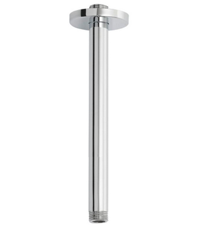 Wiesbaden UniMatch douchearm plafondbevestiging 30 cm chroom | Schwertz & Co