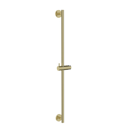 Wiesbaden UniMatch glijstang 75 cm geborsteld messing | Schwertz & Co