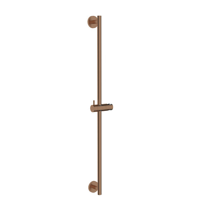 Wiesbaden UniMatch glijstang 75 cm geborsteld brons koper | Schwertz & Co