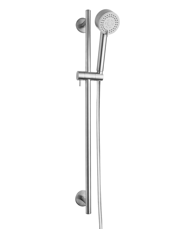 Wiesbaden UniMatch Cadans set barre de douche coulissante avec douchette chromé | Schwertz & Co