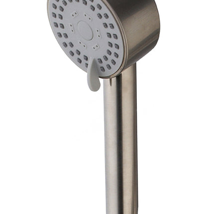 Wiesbaden UniMatch Cadans handdouche 3 standen 8 cm geborsteld staal PVD | Schwertz & Co
