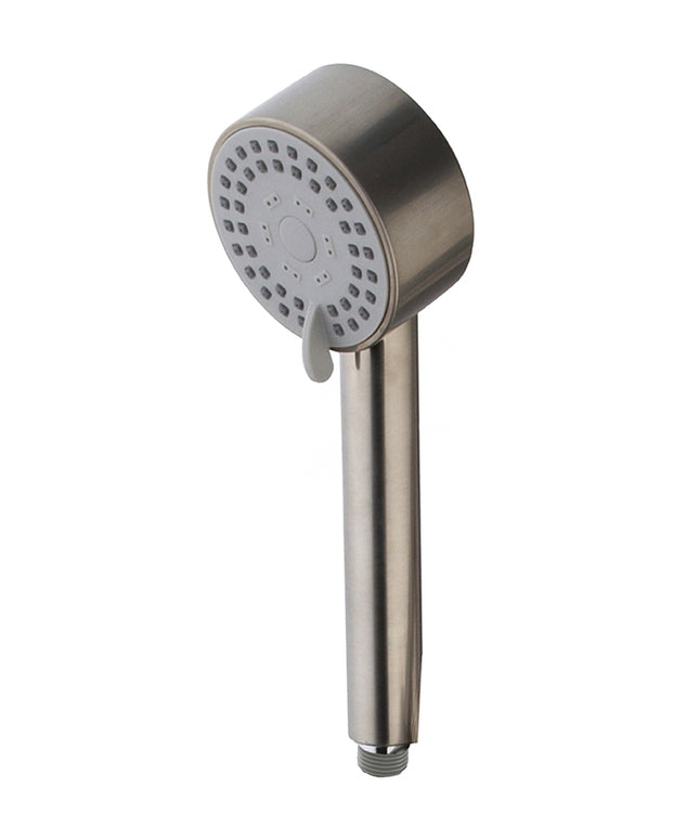Wiesbaden UniMatch Cadans handdouche 3 standen 8 cm geborsteld staal PVD | Schwertz & Co