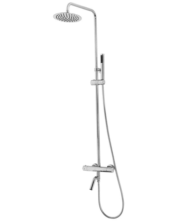 Xellanz Caralda Eco thermostatische badmengkraan chroom | Schwertz & Co