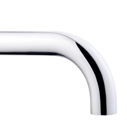 Wiesbaden Caral baduitloop rond 20 cm chroom | Schwertz & Co