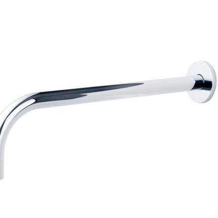 Wiesbaden Slim uitloop rond 30 cm chroom | Schwertz & Co