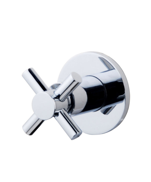 Xellanz Cross inbouw stopkraan chroom | Schwertz & Co