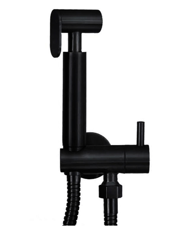 Wiesbaden Tivaro kit bidet avec douchette bidet noir mat | Schwertz & Co