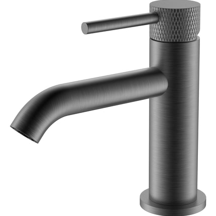 Wiesbaden Ribbd fonteinkraan gunmetal | Schwertz & Co