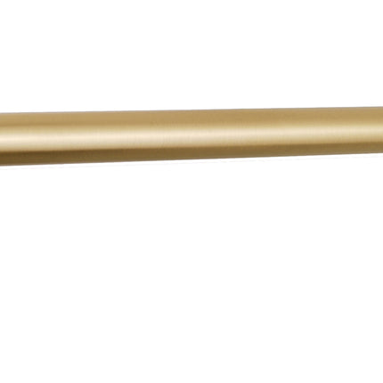 Wiesbaden UniMatch douchearm 45 cm geborsteld messing | Schwertz & Co
