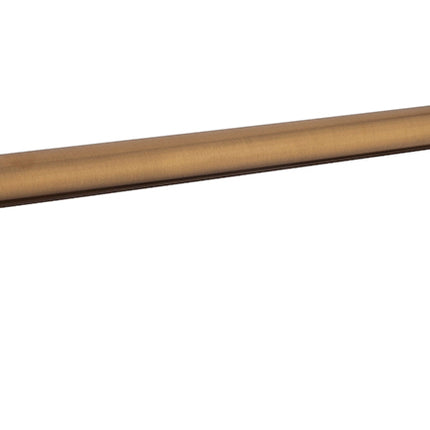 Wiesbaden UniMatch douchearm 45 cm geborsteld brons koper | Schwertz & Co